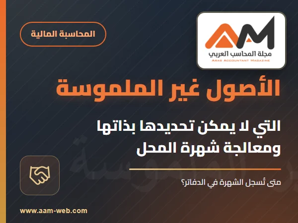 المحاسبة عن الأصول غير الملموسة التي لا يمكن تحديدها بذاتها