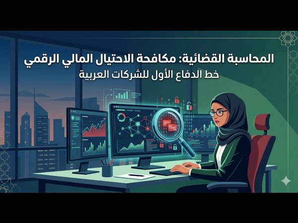 المحاسبة القضائية : كيف تحمي الشركات العربية أموالها من الاحتيال الرقمي في 2026؟
